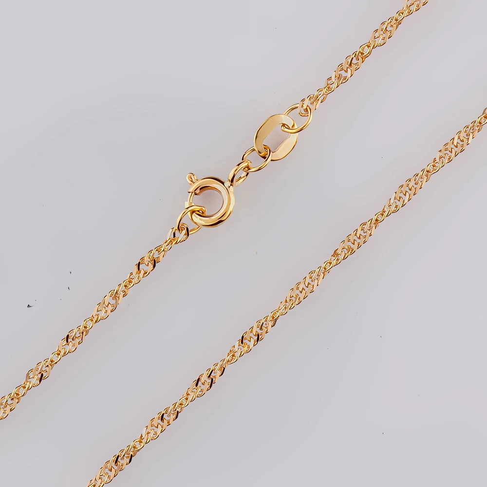 Цепь из красного золота 585 пробы