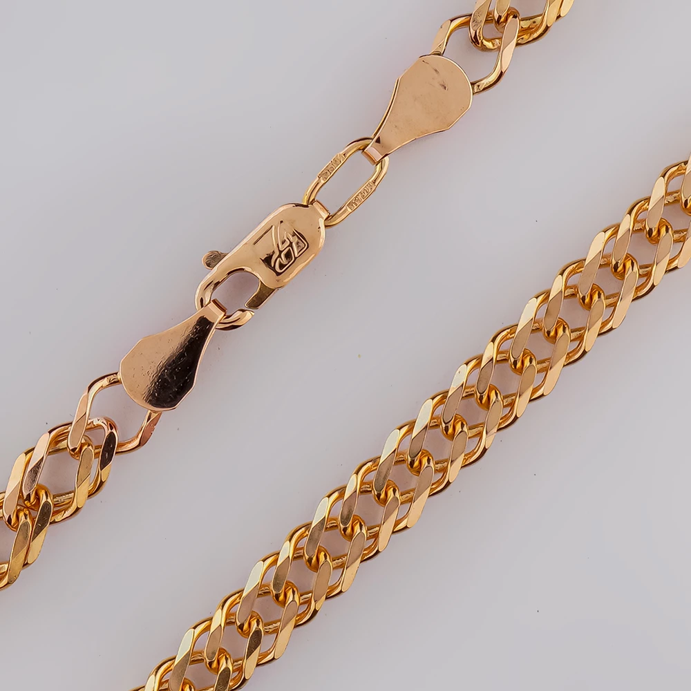 Цепь из красного золота 583 пробы