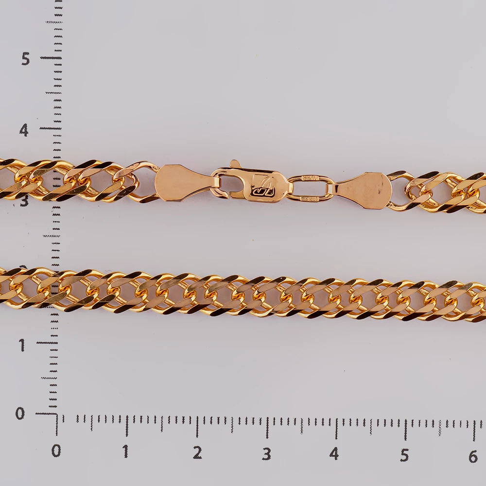 Цепь из красного золота 583 пробы