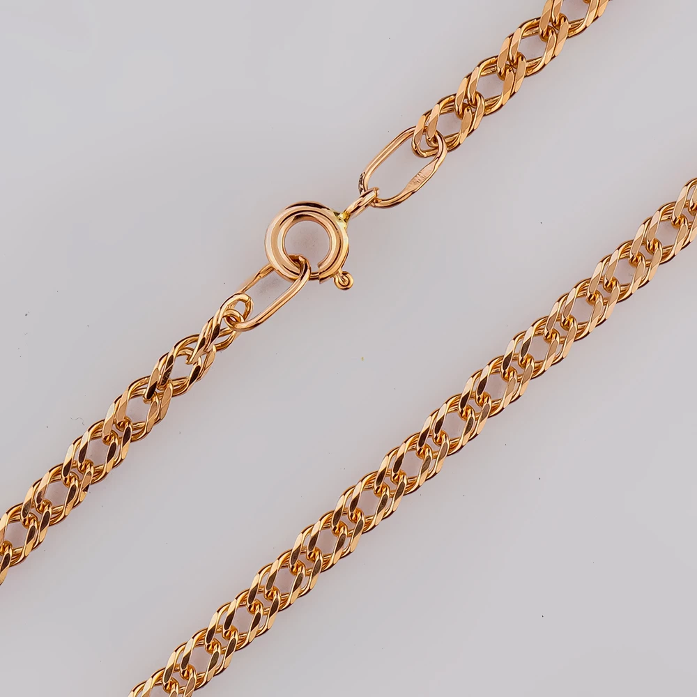 Цепь из красного золота 585 пробы