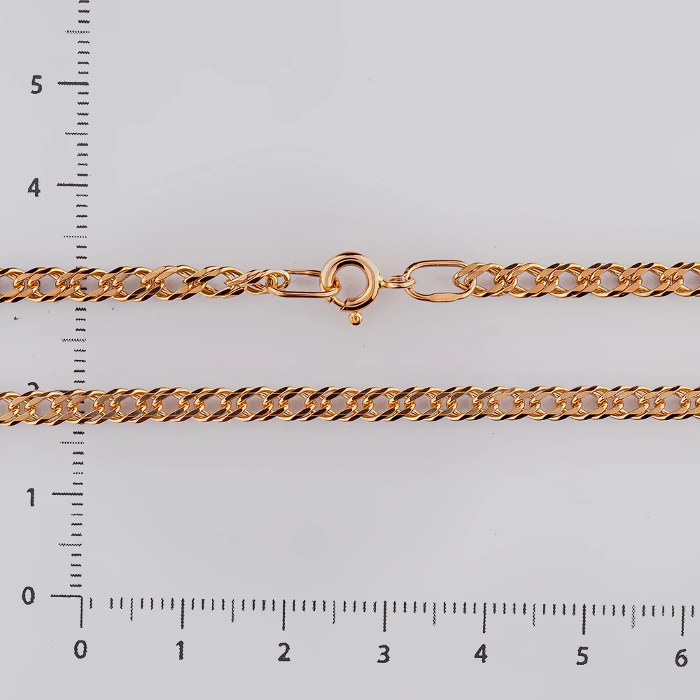Цепь из красного золота 585 пробы