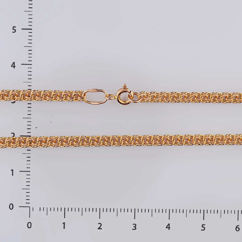 Цепь из красного золота 585 пробы