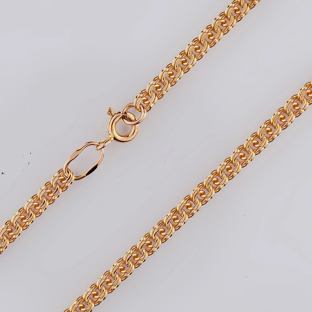 Цепь из красного золота 585 пробы