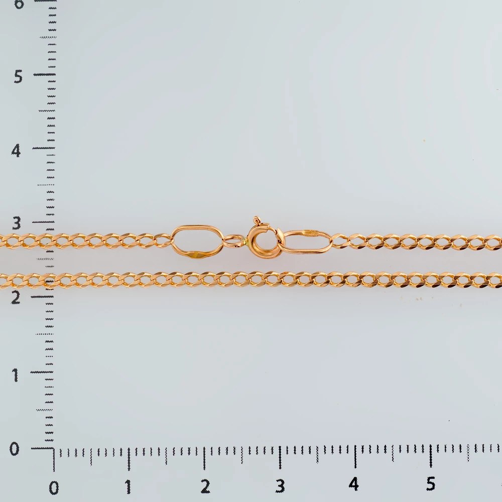 Цепь из красного золота 585 пробы