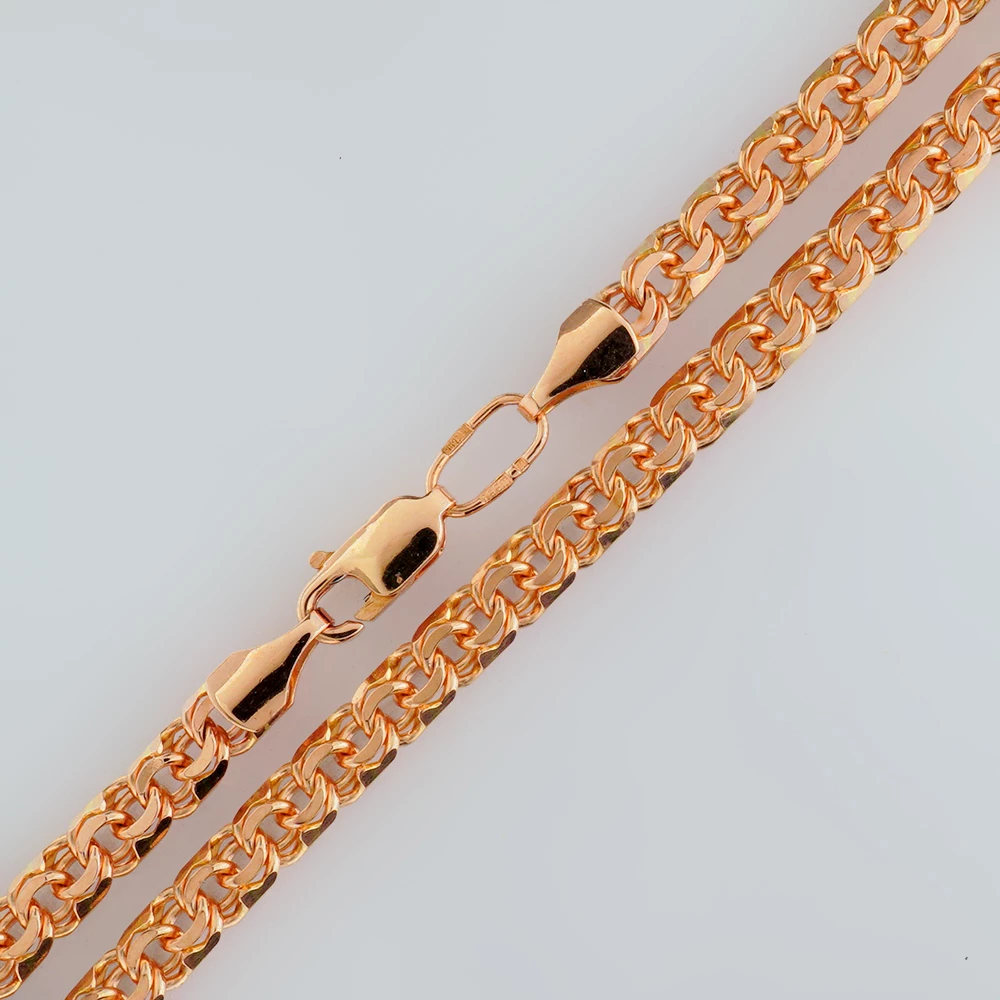 Цепь из красного золота 585 пробы