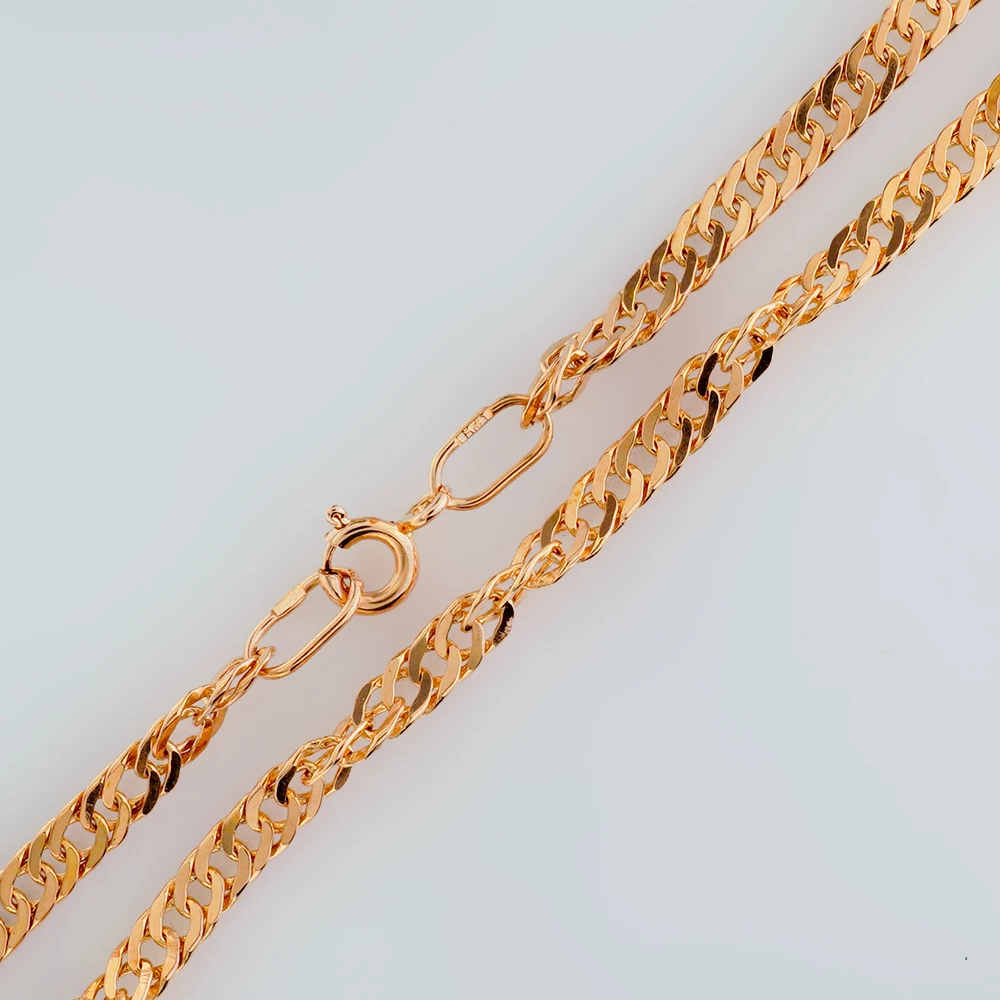 Цепь из красного золота 585 пробы