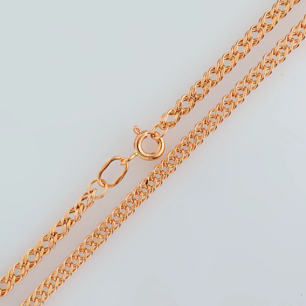 Цепь из красного золота 585 пробы