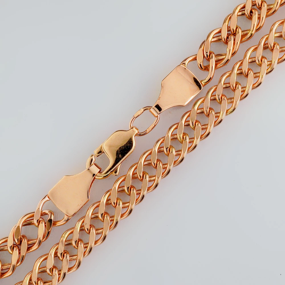 Цепь из красного золота 585 пробы