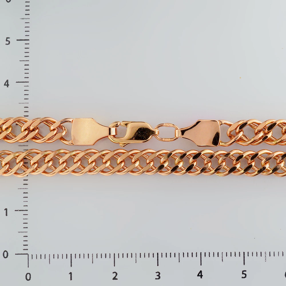 Цепь из красного золота 585 пробы