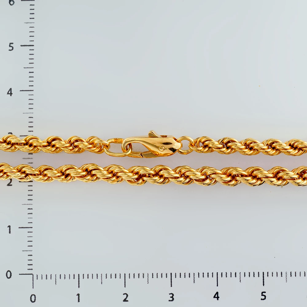 Цепь из желтого золота 750 пробы