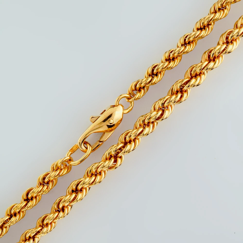 Цепь из желтого золота 750 пробы