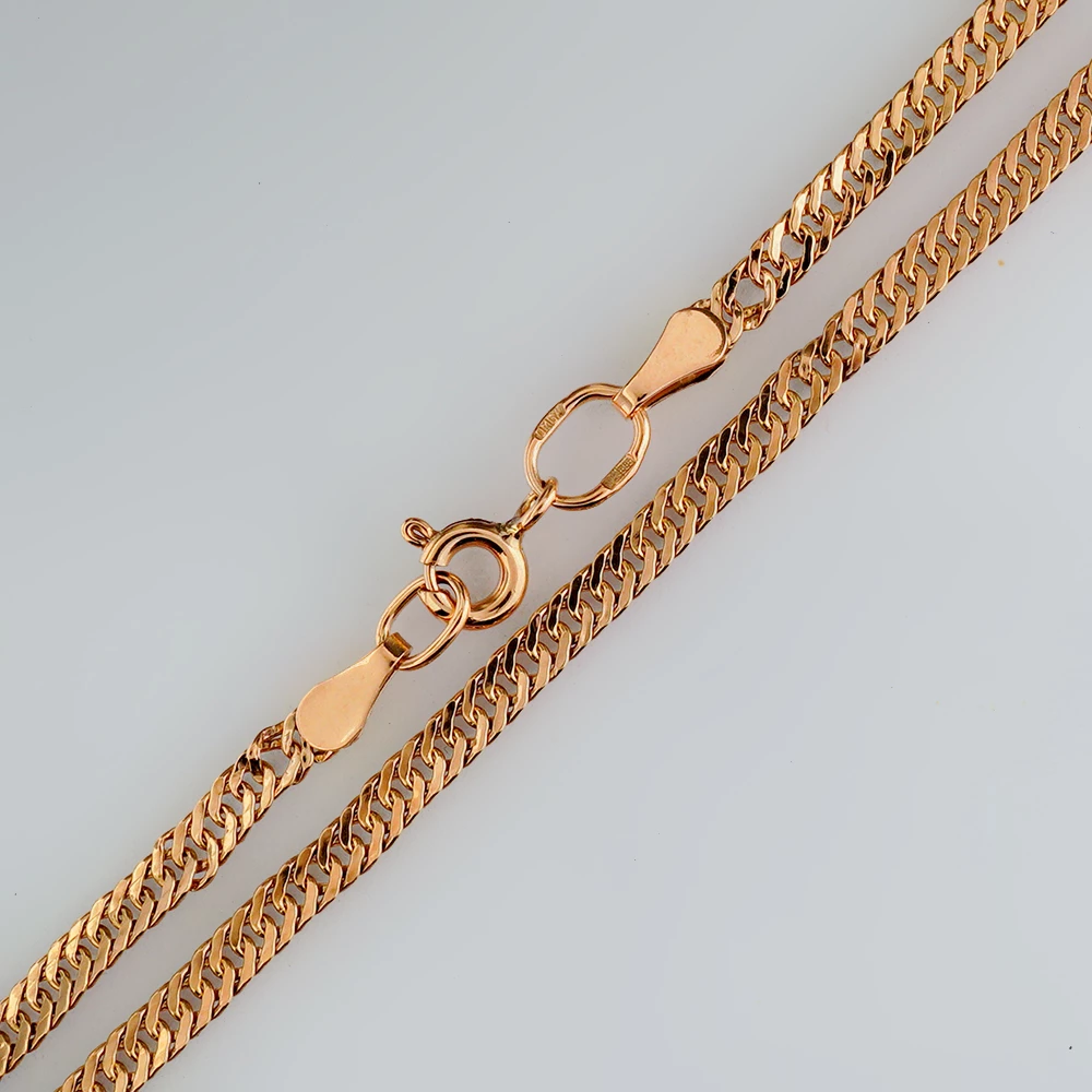 Цепь из красного золота 585 пробы