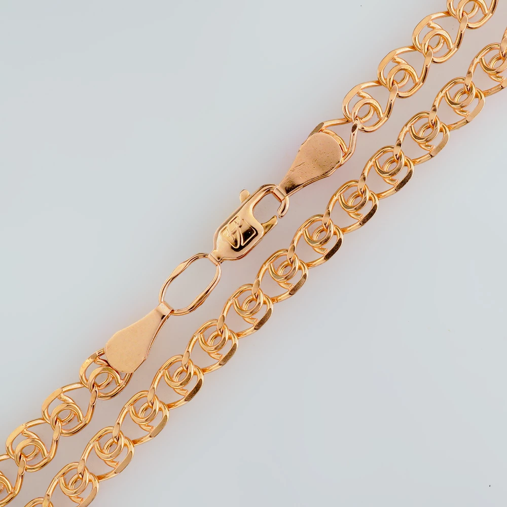 Цепь из красного золота 585 пробы