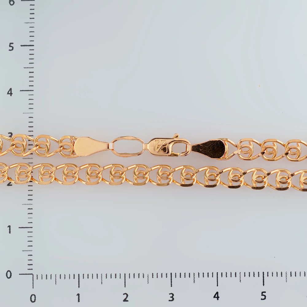 Цепь из красного золота 585 пробы