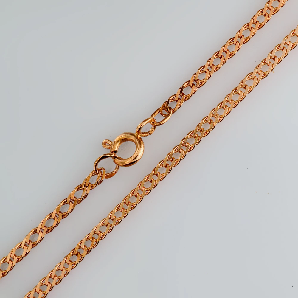 Цепь из красного золота 585 пробы