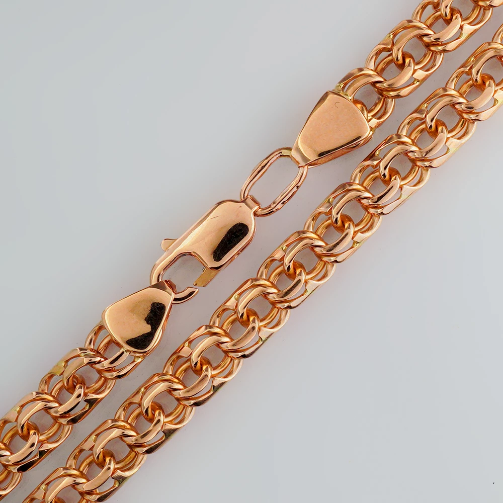 Цепь из красного золота 585 пробы