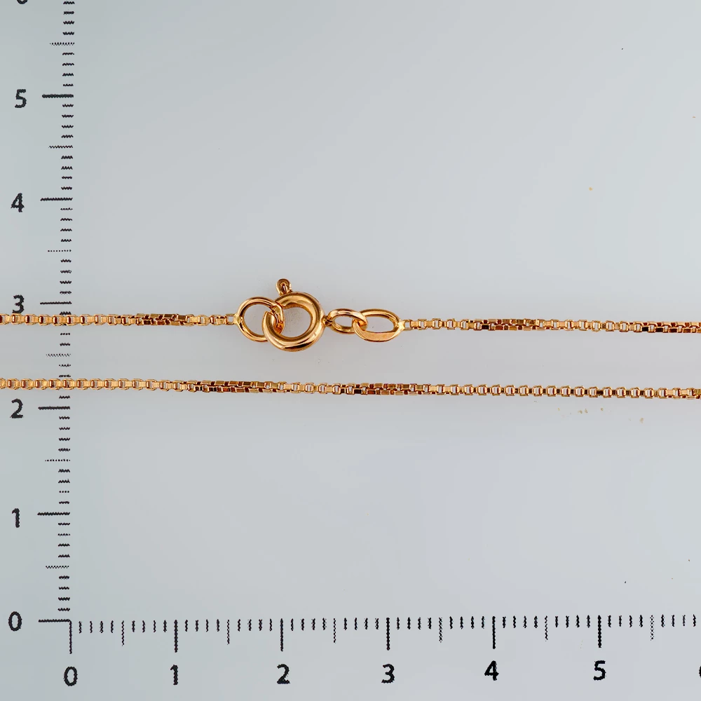 Цепь из красного золота 583 пробы