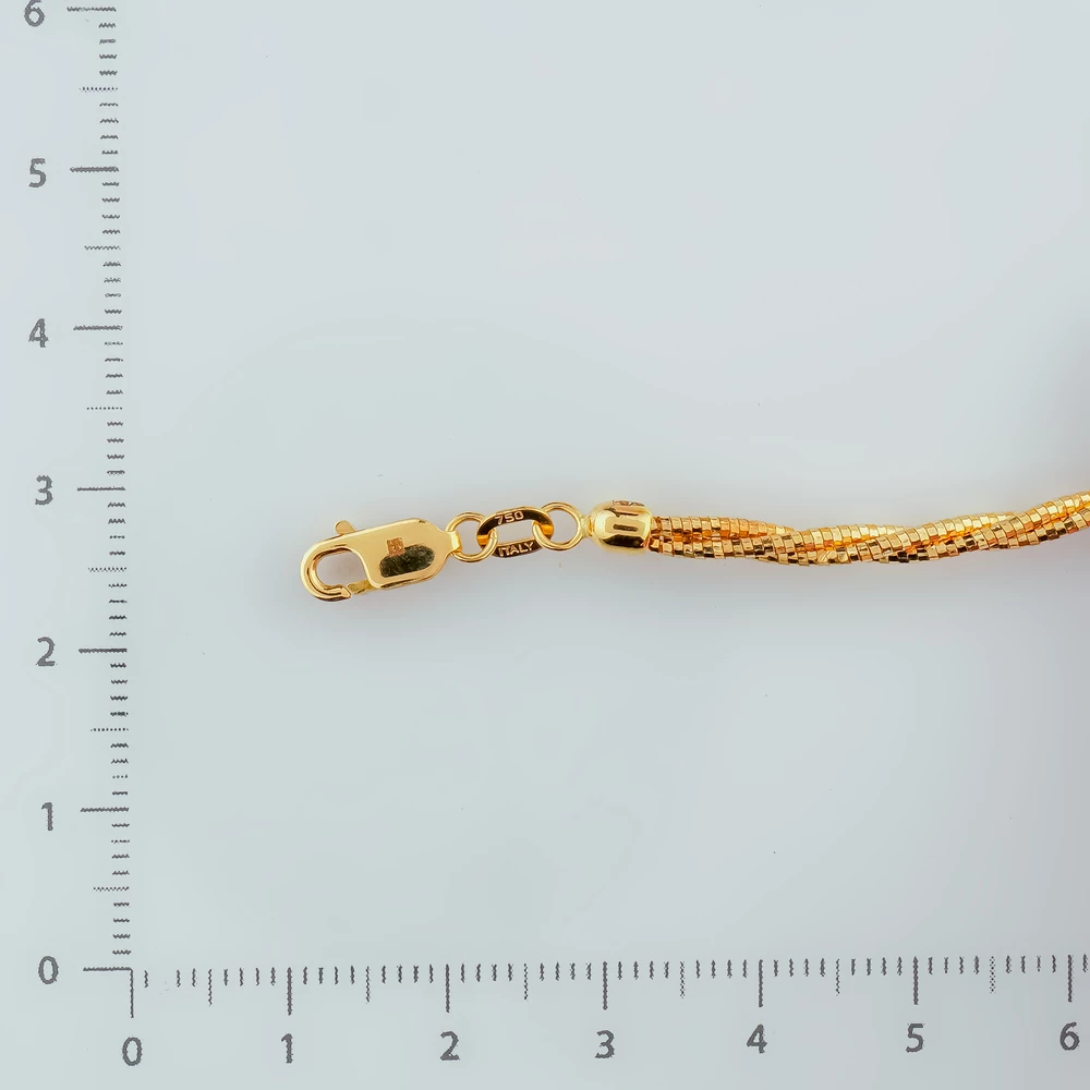 Цепь из желтого золота 750 пробы