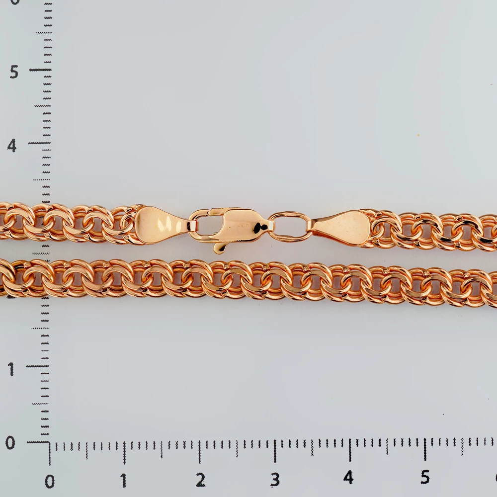 Цепь из красного золота 585 пробы