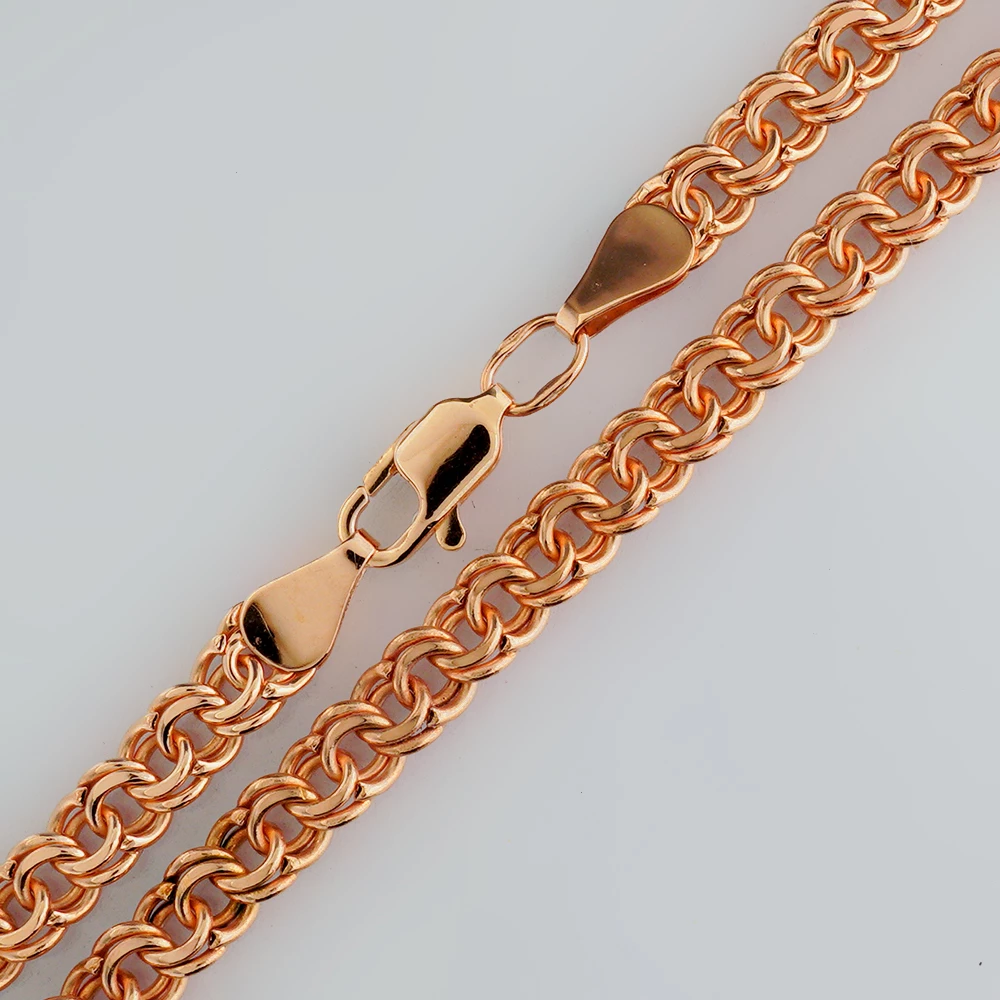 Цепь из красного золота 585 пробы