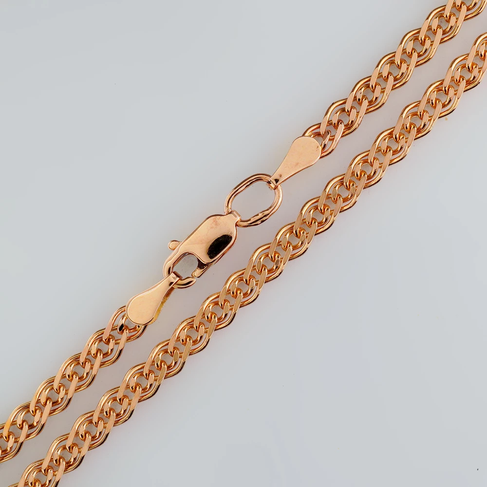 Цепь из красного золота 585 пробы