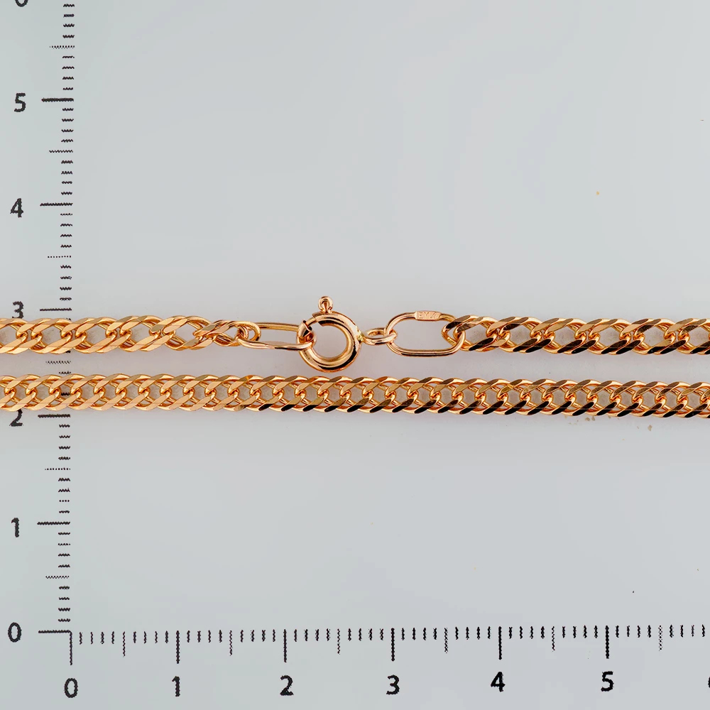Цепь из красного золота 585 пробы