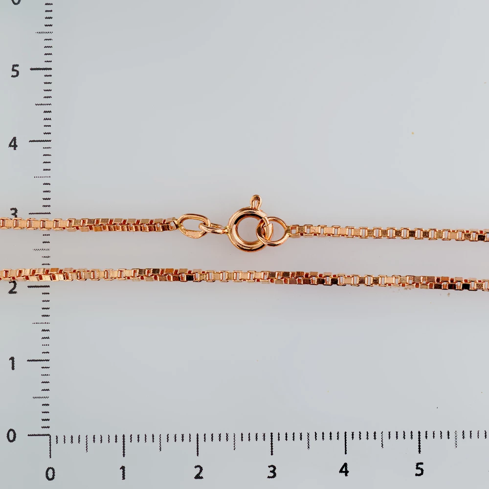 Цепь из красного золота 585 пробы