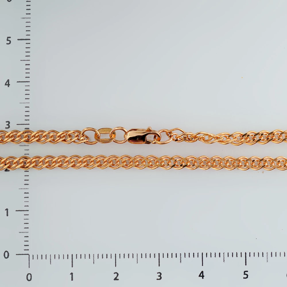Цепь из красного золота 585 пробы