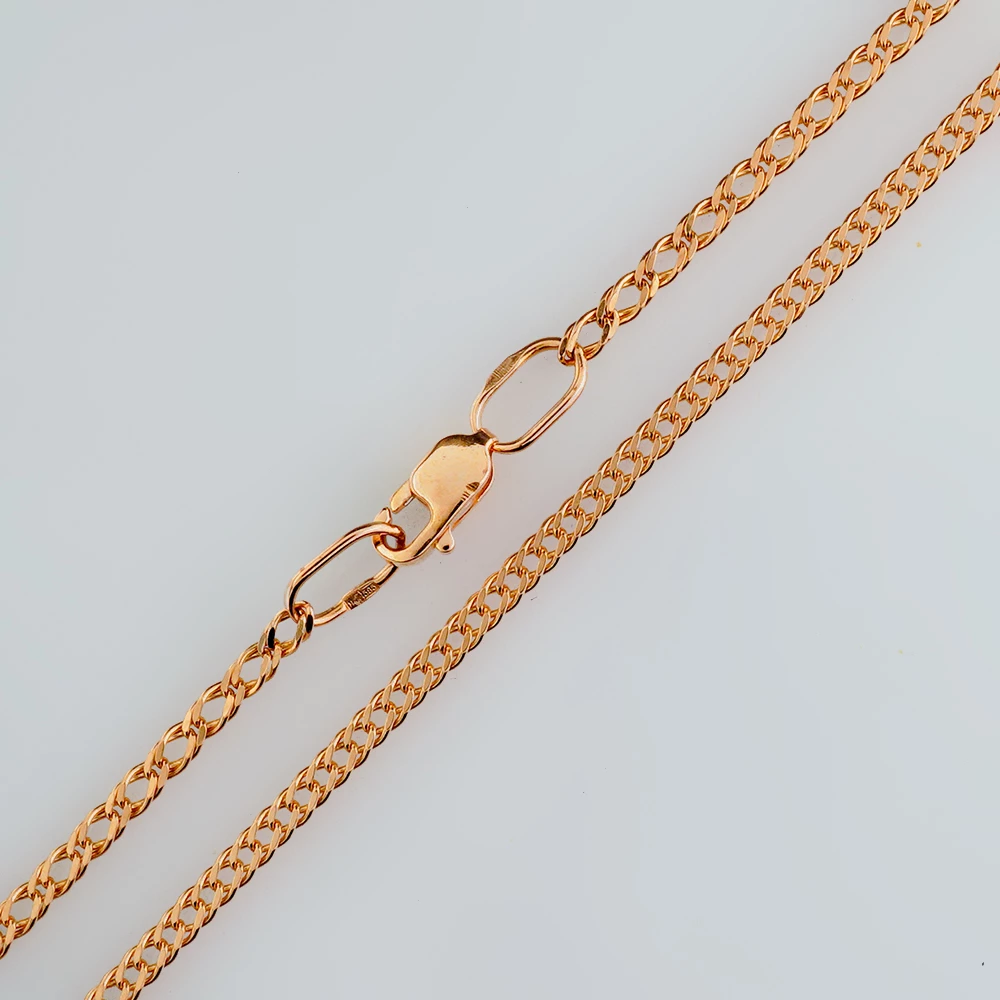 Цепь из красного золота 585 пробы