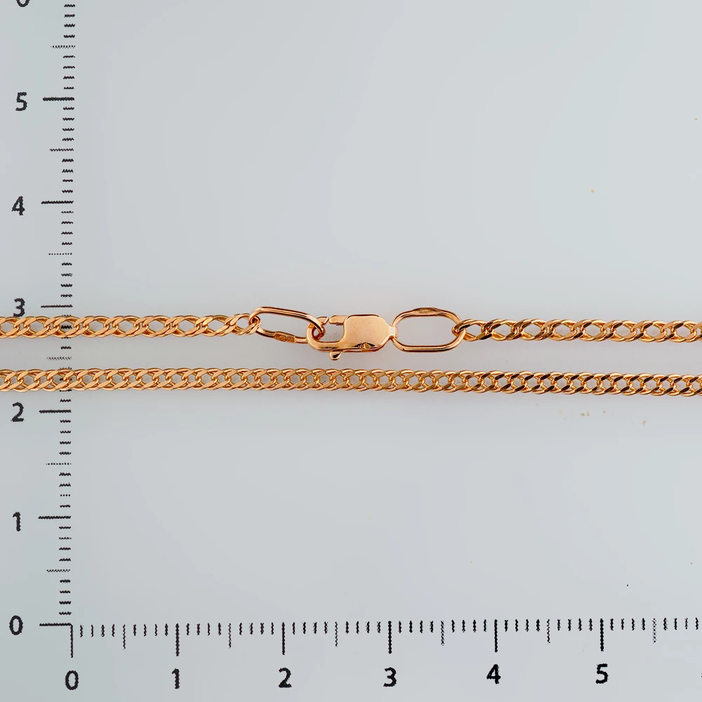 Цепь из красного золота 585 пробы