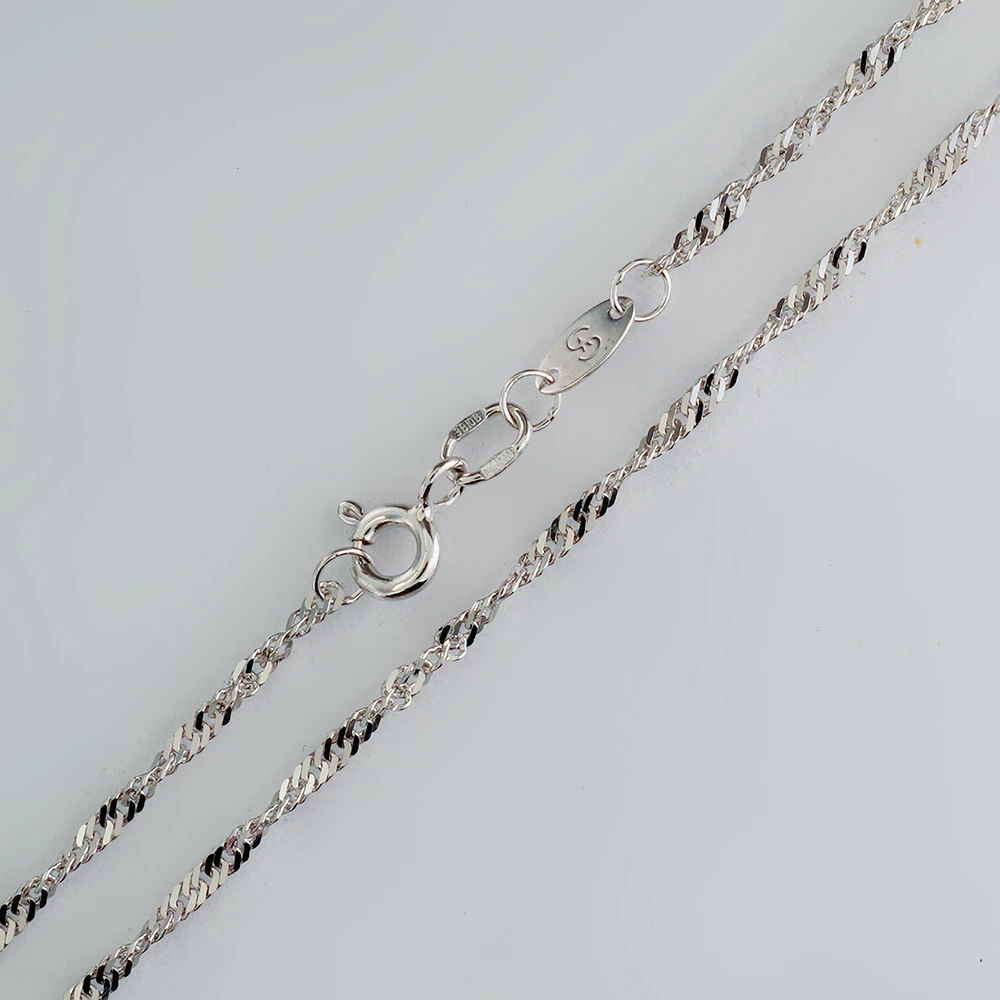 Цепь из белого золота 585 пробы
