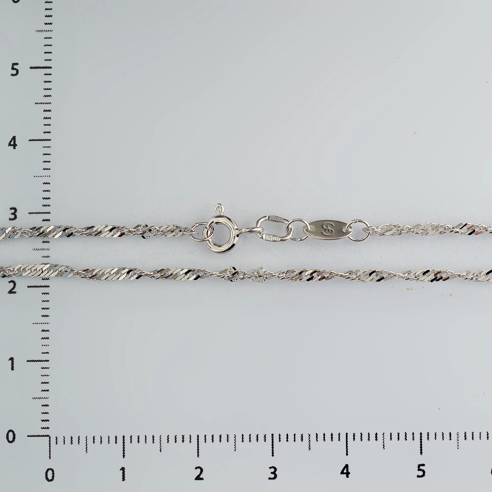 Цепь из белого золота 585 пробы