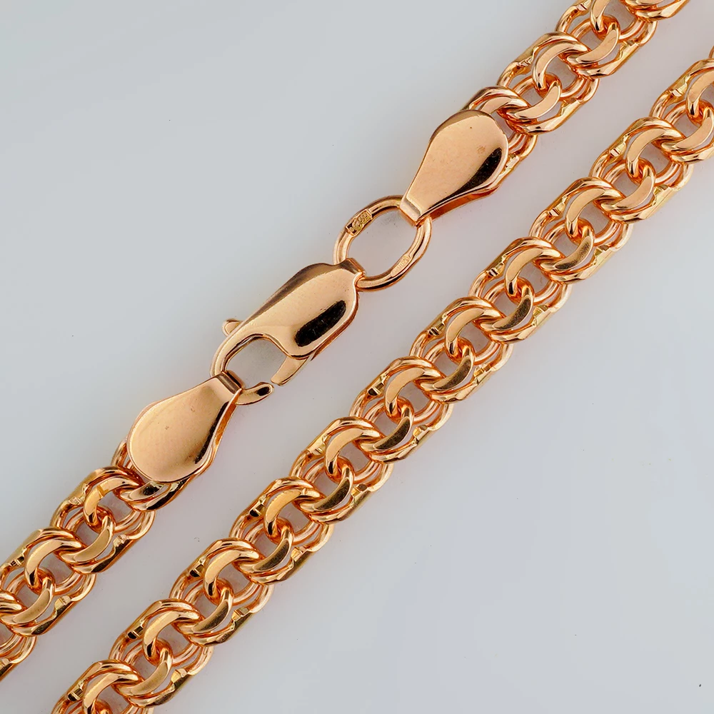 Цепь из красного золота 585 пробы