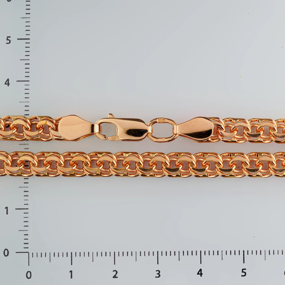 Цепь из красного золота 585 пробы
