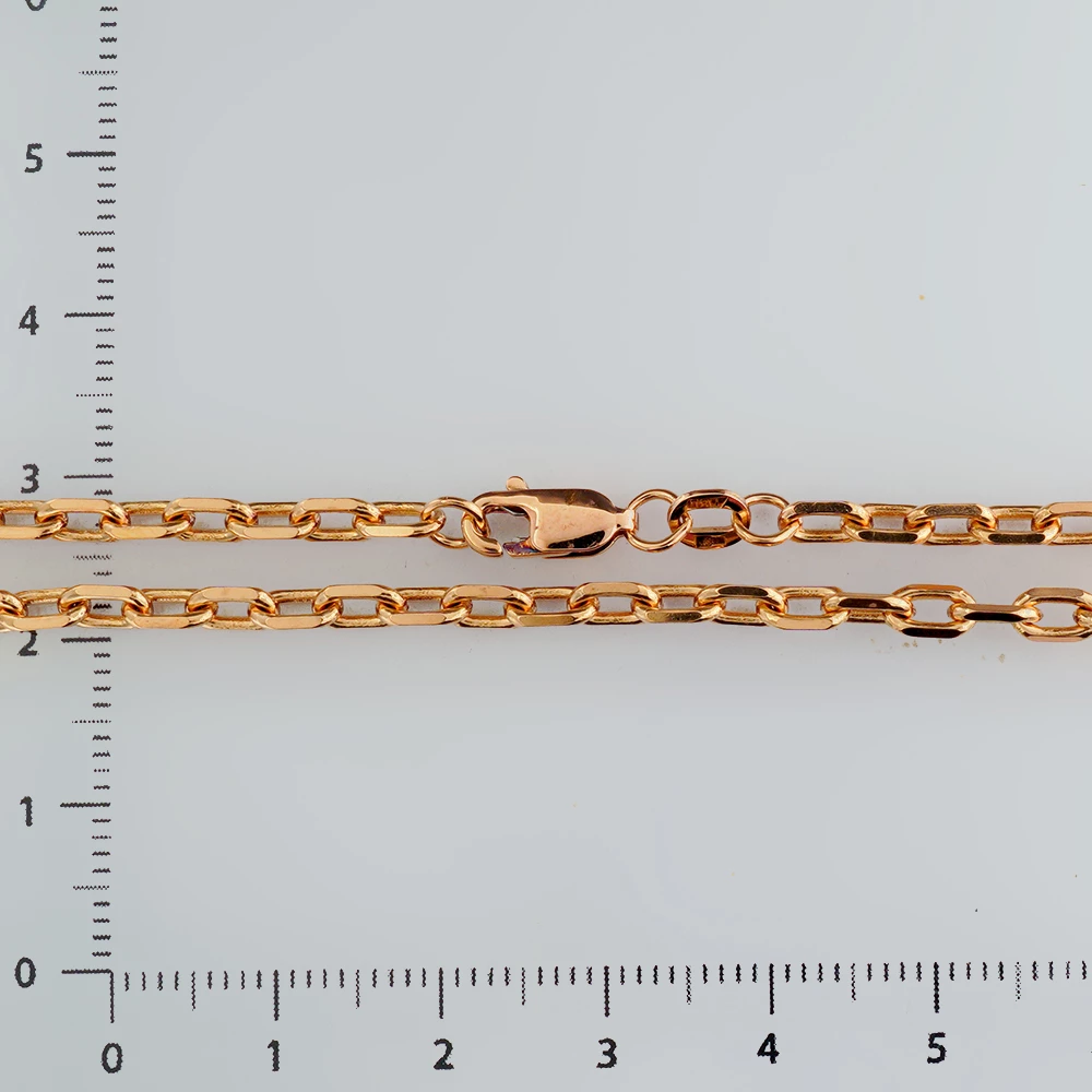 Цепь из красного золота 585 пробы