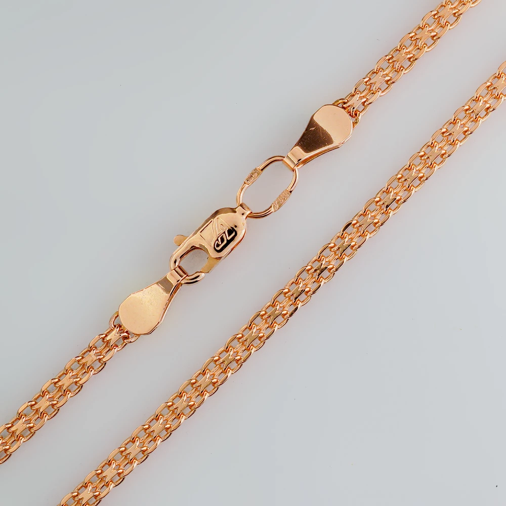 Цепь из красного золота 585 пробы