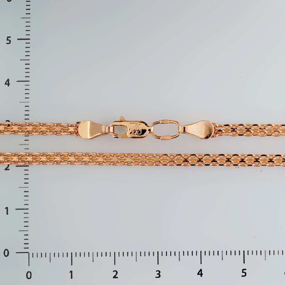 Цепь из красного золота 585 пробы