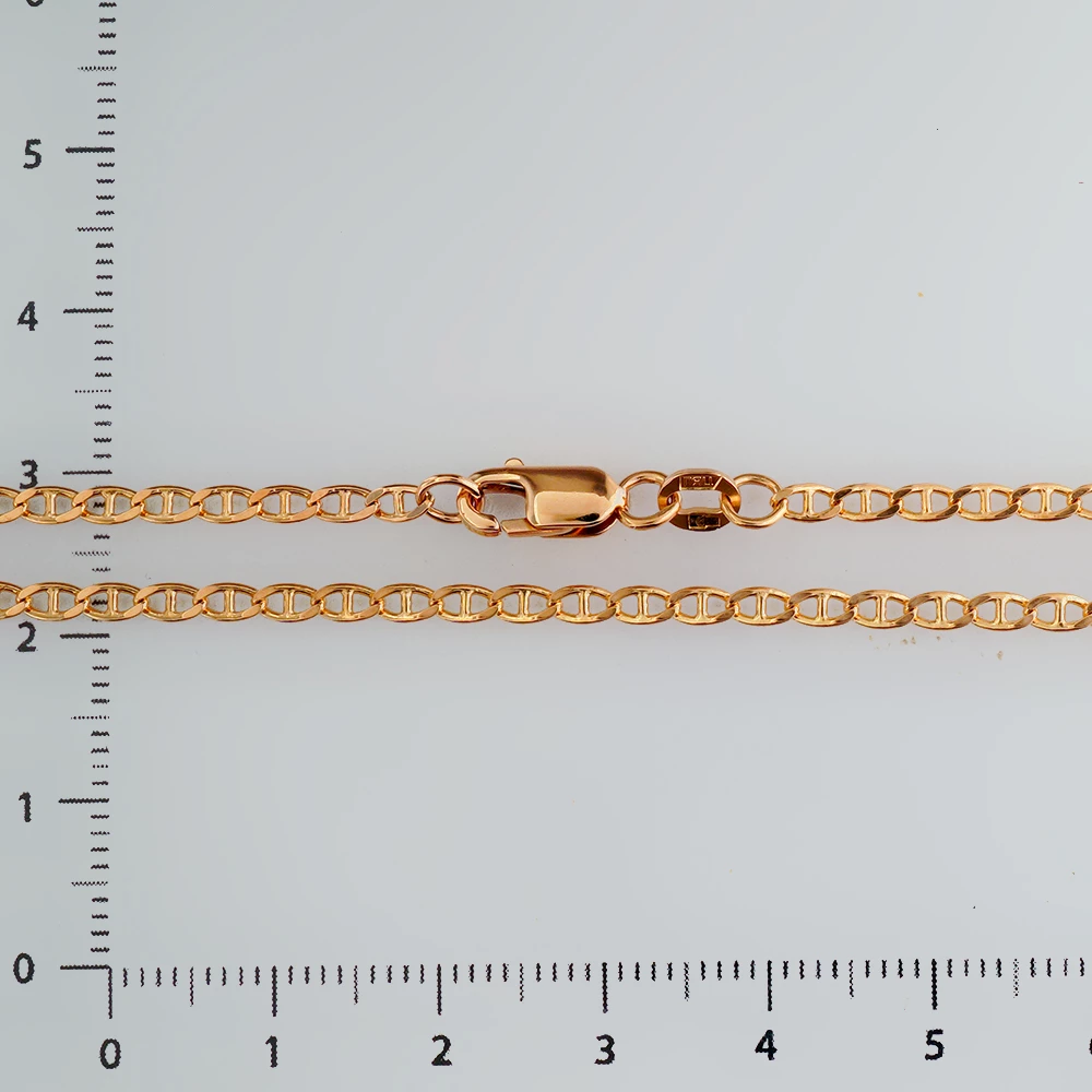 Цепь из красного золота 585 пробы