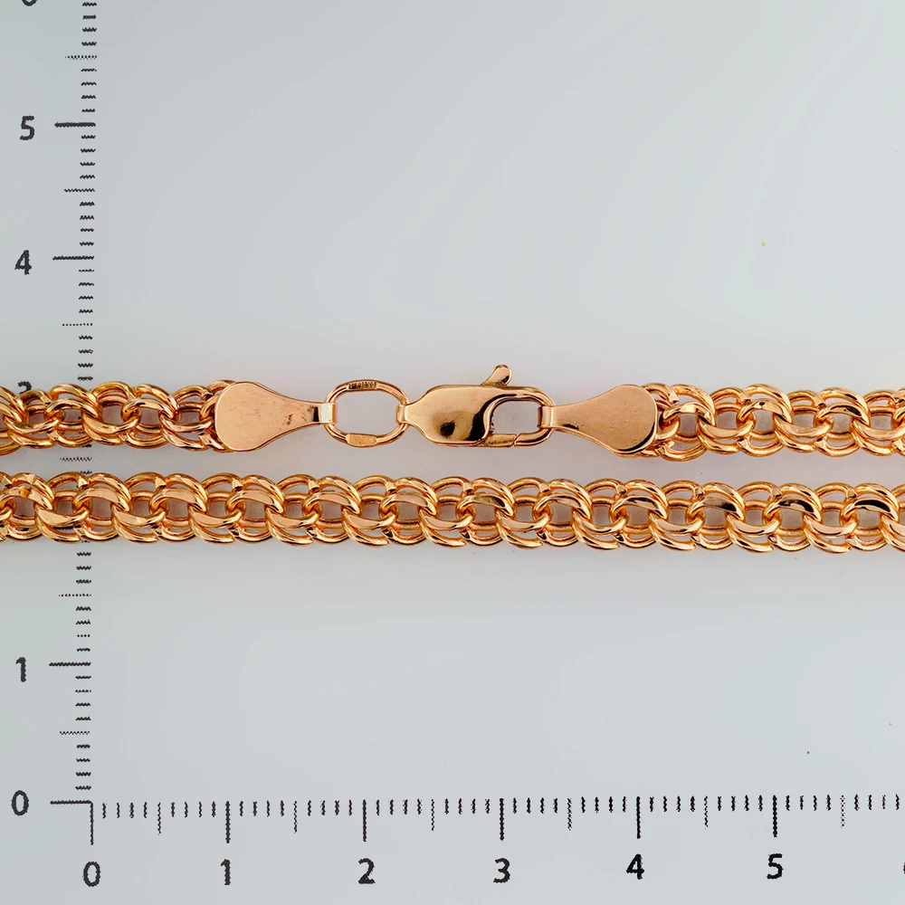 Цепь из красного золота 585 пробы