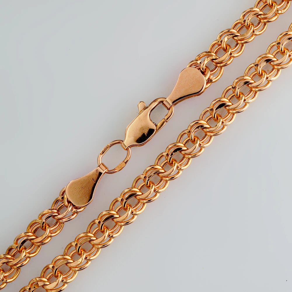 Цепь из красного золота 585 пробы