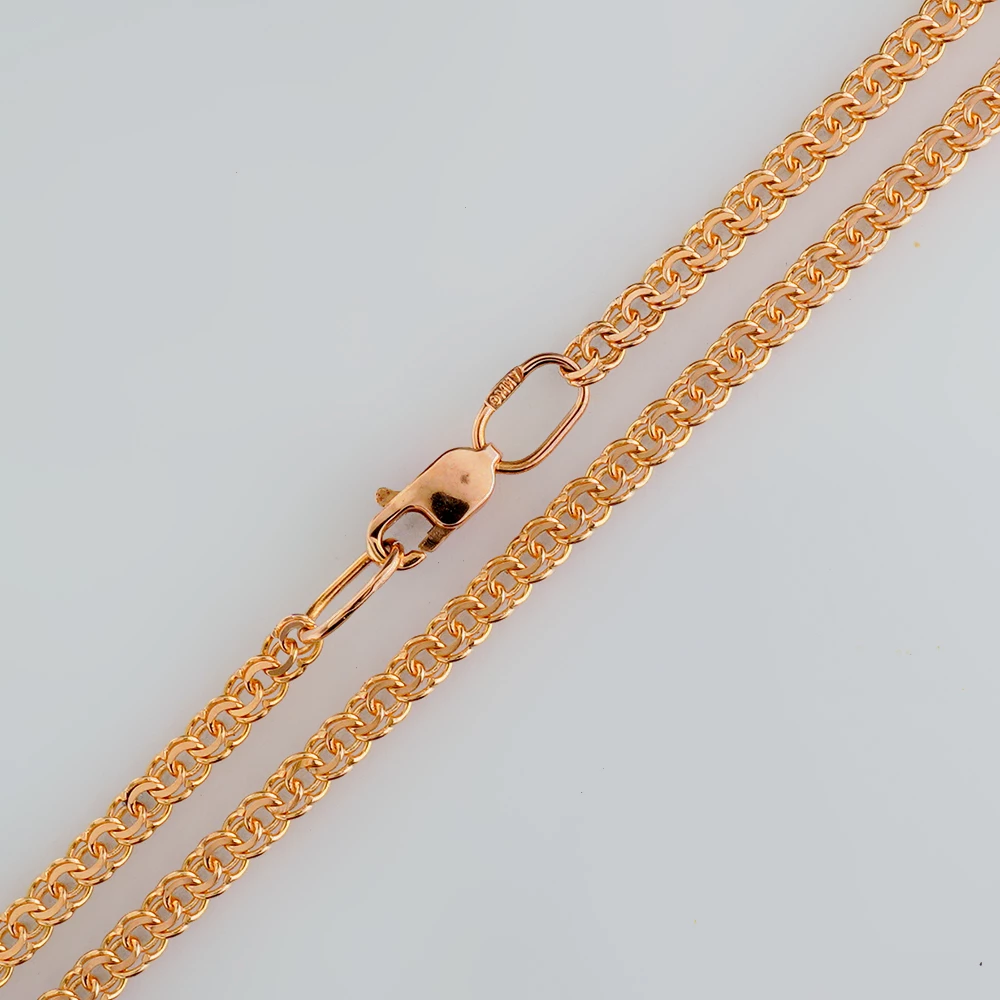 Цепь из красного золота 585 пробы