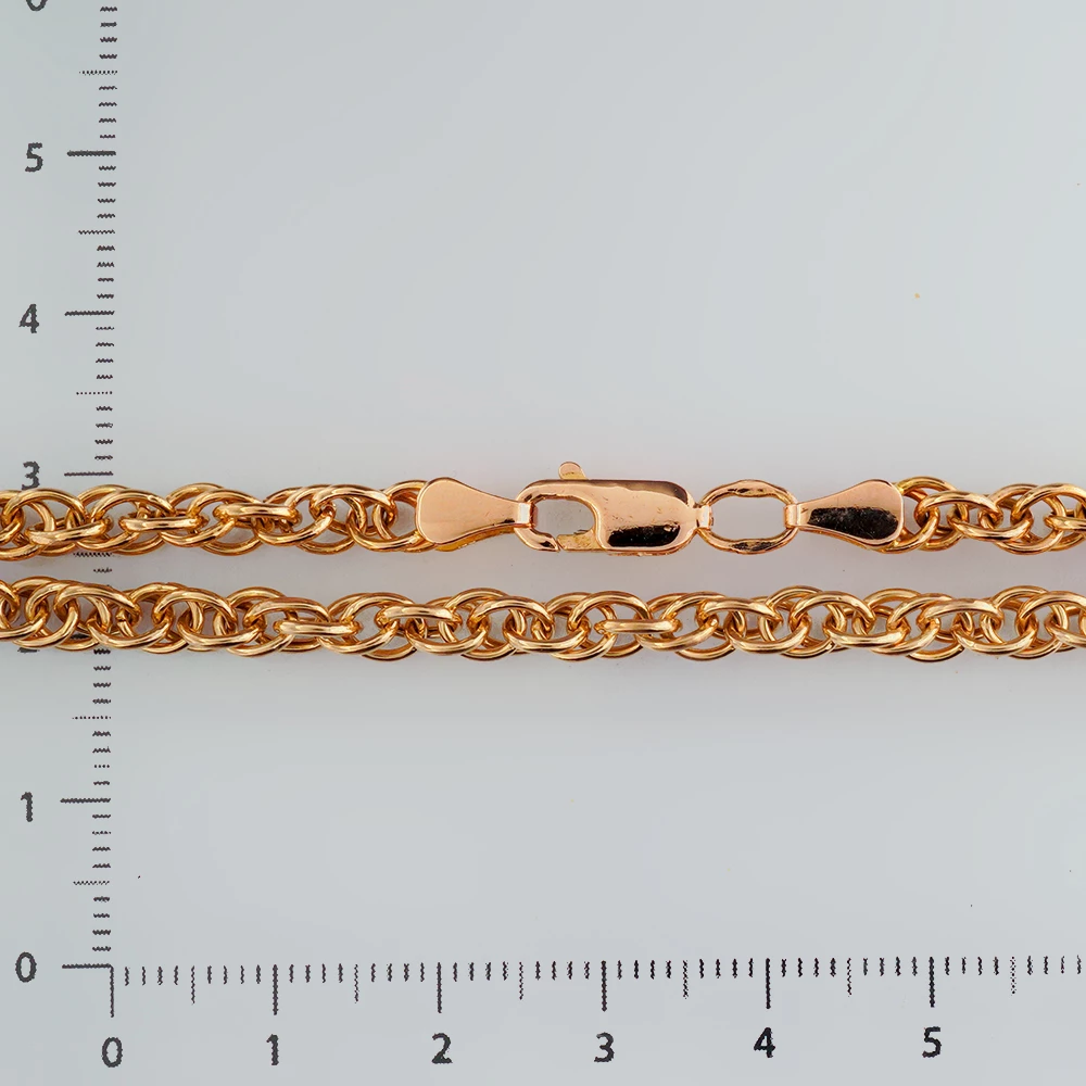 Цепь из красного золота 585 пробы