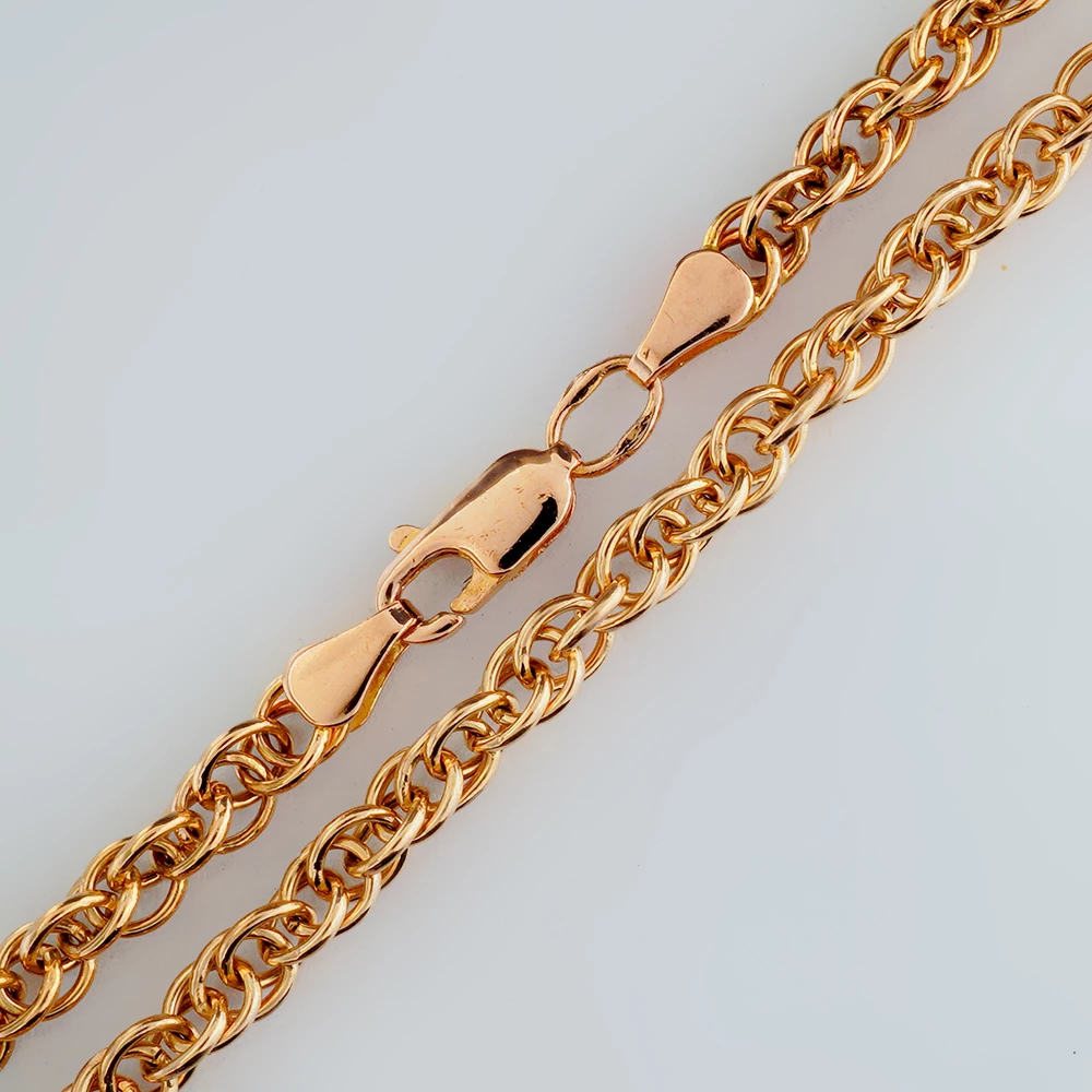 Цепь из красного золота 585 пробы