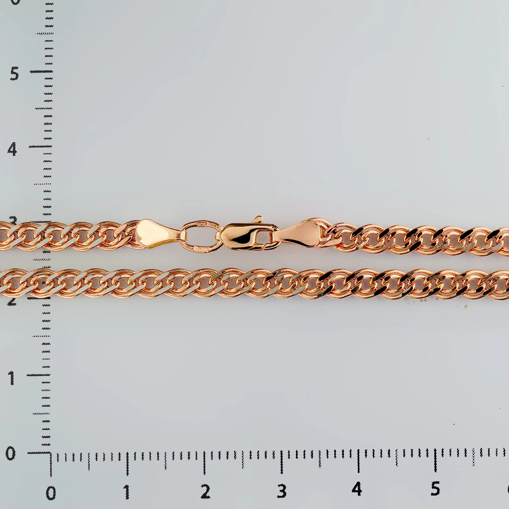 Цепь из красного золота 585 пробы