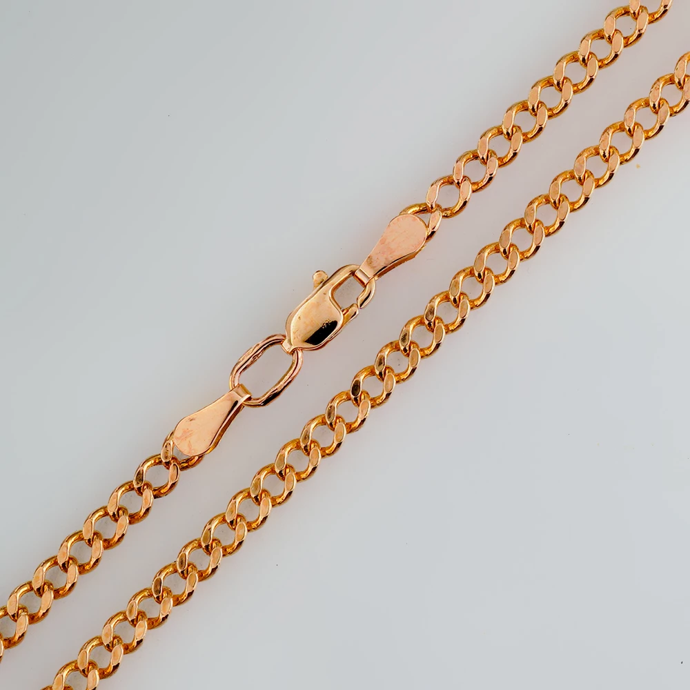 Цепь из красного золота 585 пробы