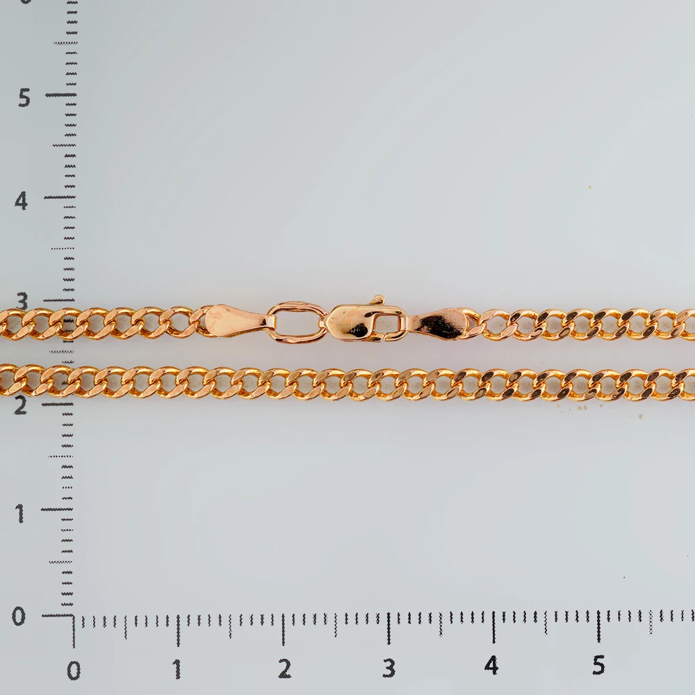 Цепь из красного золота 585 пробы