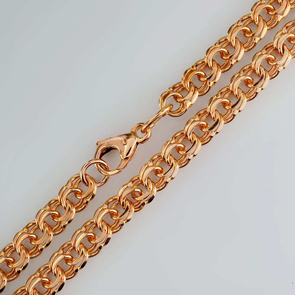 Цепь из красного золота 585 пробы