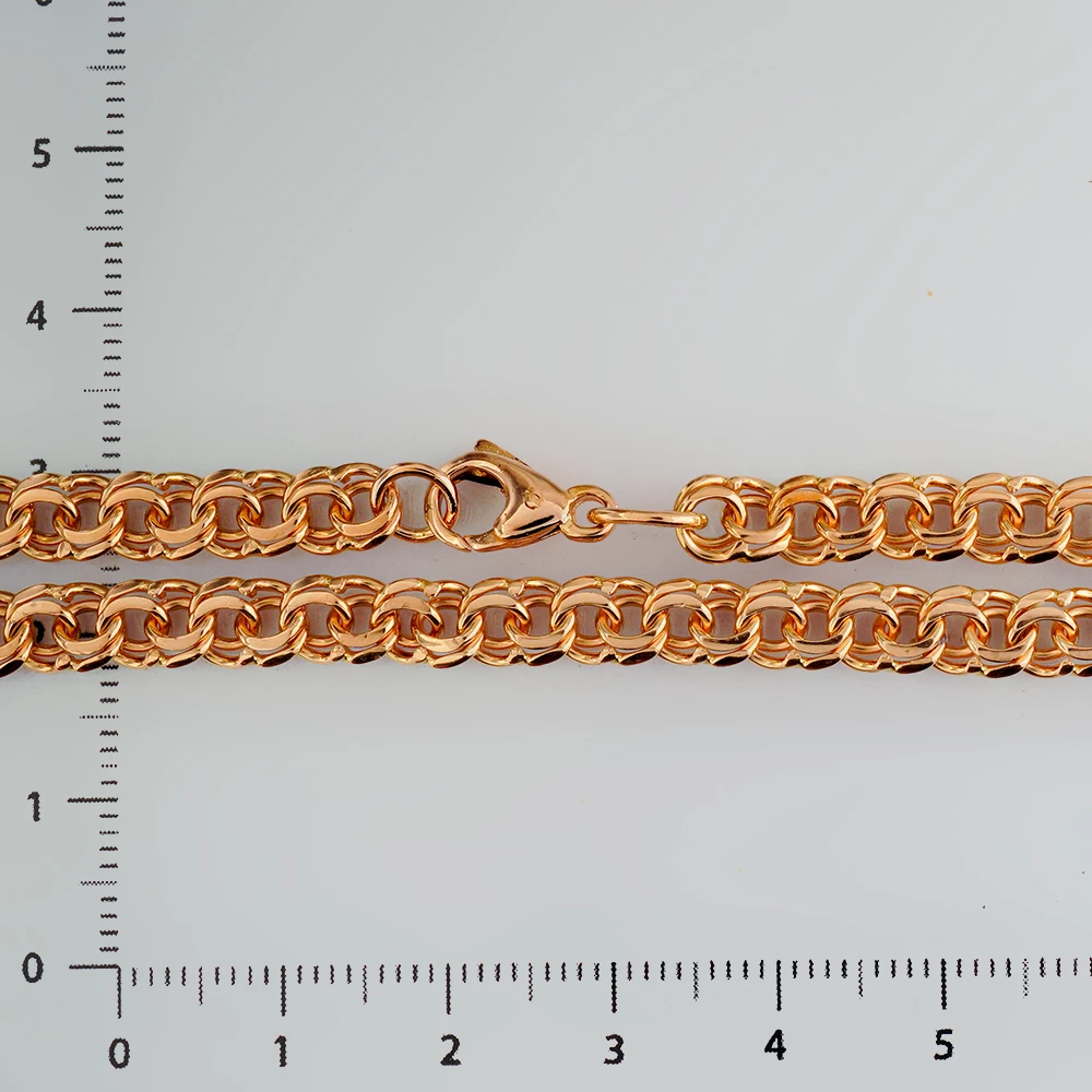 Цепь из красного золота 585 пробы
