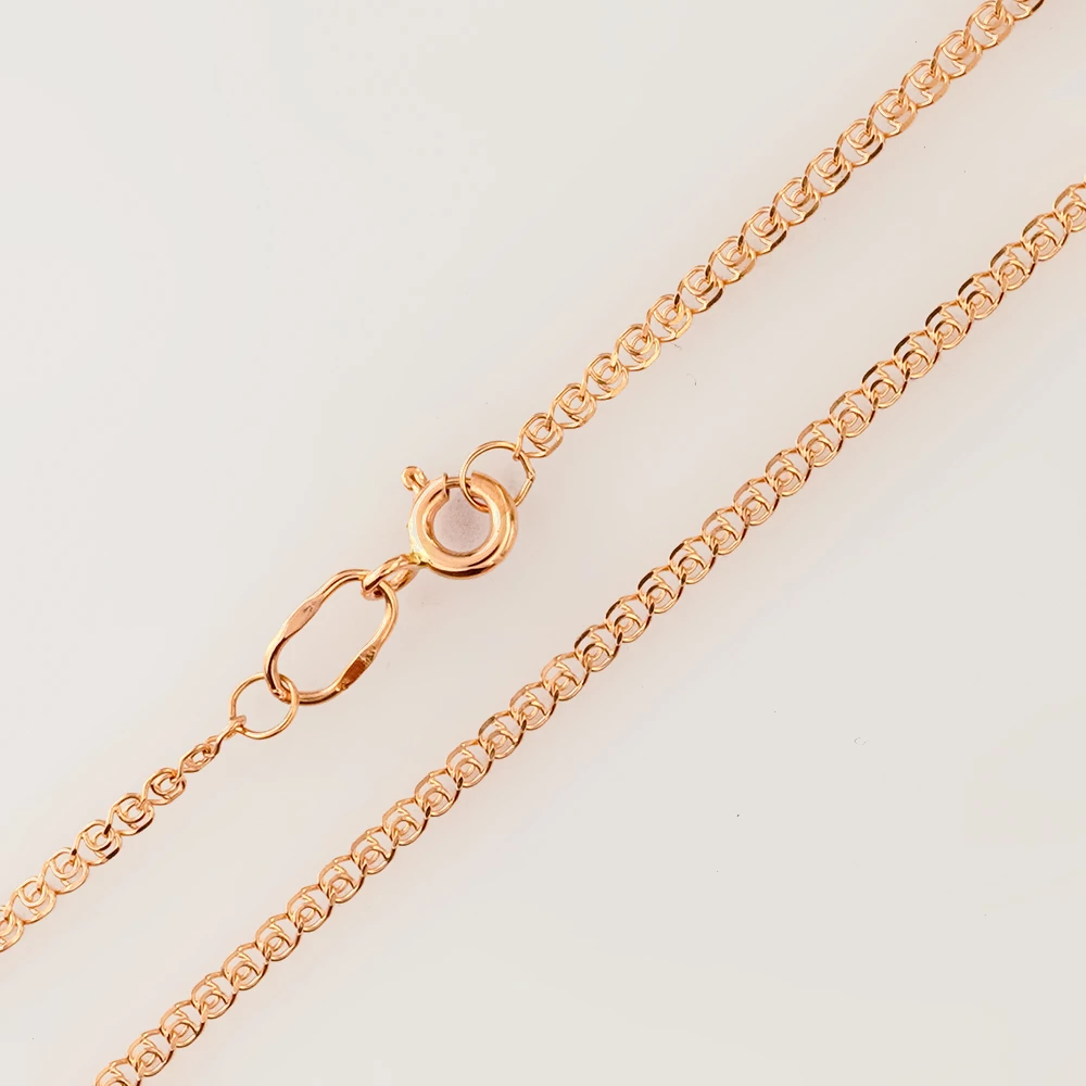 Цепь из красного золота 585 пробы