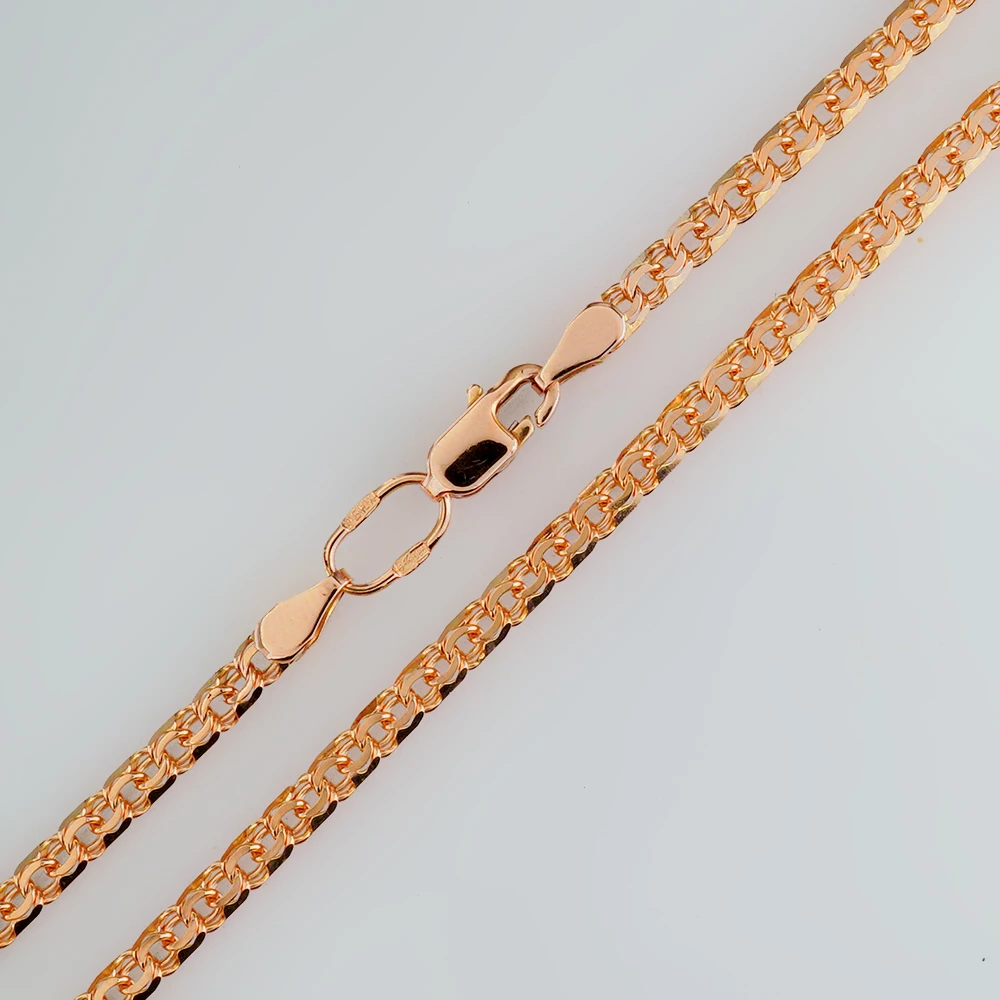 Цепь из красного золота 585 пробы